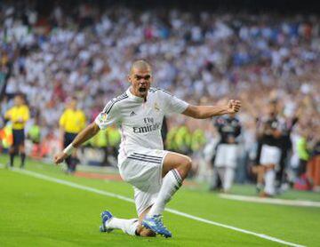The Portugal defender arrived at the Bernabéu ahead of the 2007-08 season and has been a loyal servant, standing out for his power, speed and positioning. Pepe has so far scored 14 times for the club.