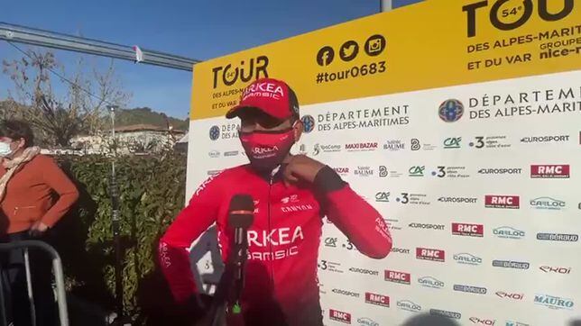 Nairo gana la etapa y es campeón de los Alpes Marítimos