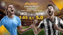 Manchester City vs. Newcastle United: horario, TV, estadísticas, clasificación y pronósticos