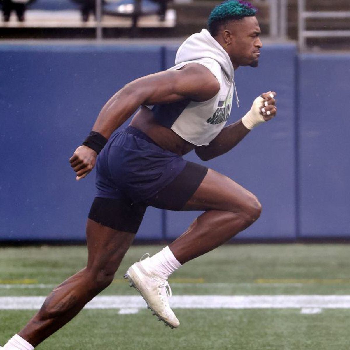 Seahawks' DK Metcalf says NFL wants to drug test him after winning