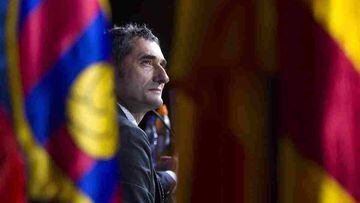 Valverde: "Mi idea es darle una vuelta más al estilo del Barça"