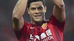 Hulk of Shanghai SIPG celebrates after scoring a goal during the Chinese Football Association Super League match between Shanghai SIPG and Henan Jianye at Shanghai Stadium on July 10, 2016 in Shanghai, China.