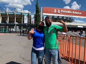 El color del México vs Honduras en el Estadio Azteca