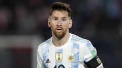 Leo Messi, capitán de Argentina.