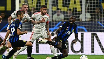 Inter 1 - Benfica 0, Alexis Sánchez en Champions League: goles, resumen y resultado