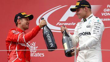 Bottas beats Vettel, Hamilton comes home fourth in Spielberg