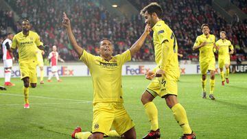 Bacca marca golazo en triunfo de Villarreal ante Slavia