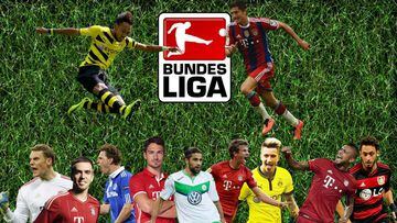 Este es el once ideal de jugadores de la Bundesliga.