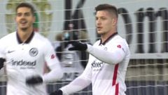 Jovic scores again for Eintracht Frankfurt