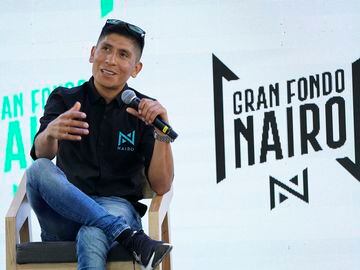 El ciclista colombiano Nairo Quintana habló antes de su evento ciclístico que se llevará a cabo el domingo 20 de noviembre.