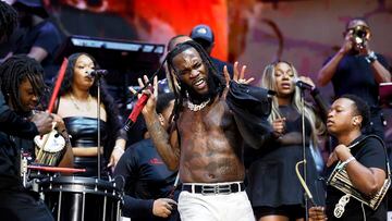 Grammy winner Burna Boy tops the bill of the pre-match entertainment for City and Inter fans at the Atatürk on Saturday.