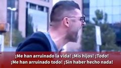 Desgarrador video de Iaquinta: "¡Me arruinaron la vida!"
