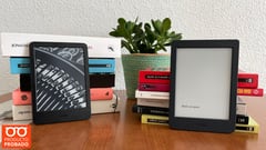 Lectores de libros electrónicos Kindle y Kobo Nia de Amazon y Rakuten