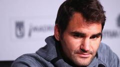 Roger Federer announces his withdrawal due to a back injury