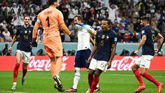 Kane missed a late penalty for England as goals by Tchouaméni and Giroud took France into the World Cup semi-finals, where they will face Morocco.