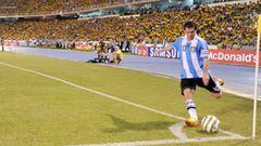 Scaloni ante Colombia: Rueda, Messi y la difícil situación social