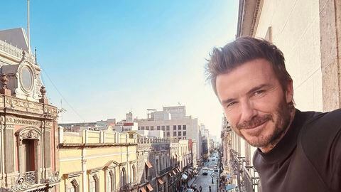 David Beckham de visita en la Ciudad de México