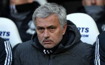 Jose Mourinho the head coach / manager of Manchester United