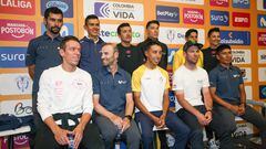 Tour Colombia 2024 con Mark Cavendish, Egan Bernal, Nairo Quintana, Rigoberto Urán y más figuras del ciclismo mundial.