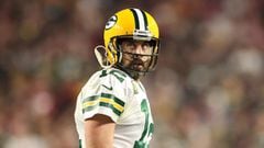 Aaron Rodgers reacts after Packers end 100% Cardinals