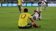 Perú liquida a Colombia en el final y la aleja del Mundial
