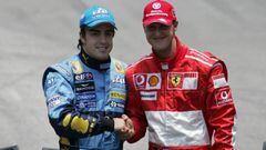 Alonso y Schumacher.
