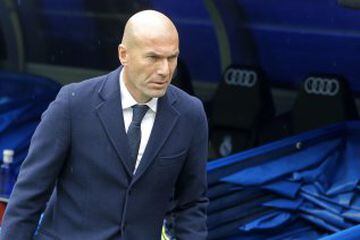 Min 0 | Zinedine Zidane heads to the dugout hoping for another comfortable home win at the Bernabeu.