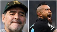 El video viral de Maradona sobre Arturo Vidal y Boca Juniors