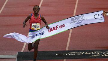 Etiopía mandó en la rama femenil del Maratón de la CDMX