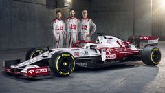Raikkonen, Giovinazzi, Kubica y el Alfa Romeo C41. F1 2021. 