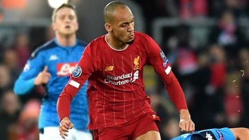 Fabinho out until the New Year, Liverpool confirm