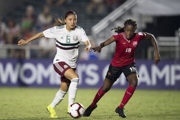 México le pasó por encima a la selección de Trinidad y Tobago y le anotó y ganó 4 goles por 1; Charlyn Corral se hizo presente en el marcador con 2 anotaciones.