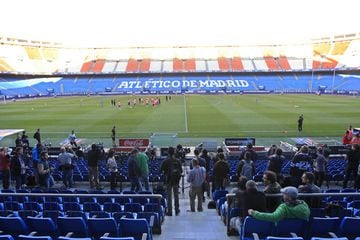 El Atlético vuelve al Vicente Calderón cinco meses después
