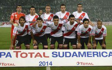 Atlético Nacional y River Plate igualaron 1-1 en la primera final de la Copa Sudamericana. 