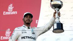 Hamilton se ve campeón: "Tener 59 puntos de renta es un sueño"