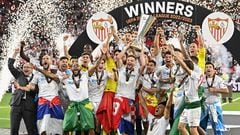 A dramatic Europa League final went all the way to penalties as Sevilla claimed a record-breaking victory.