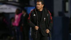 BUENOS AIRES, ARGENTINA - AUGUST 27: Marcelo Gallardo coach of River Plate walks the field during a match between Tigre and River Plate as part of the Liga Profesional 2022 at Jose Dellagiovanna on August 27, 2022 in Buenos Aires, Argentina. (Photo by Daniel Jayo/Getty Images)