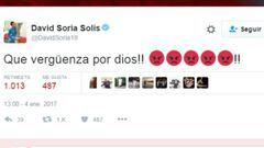 Real Madrid 3-0 Sevilla: keeper Soria rails at referee on Twitter