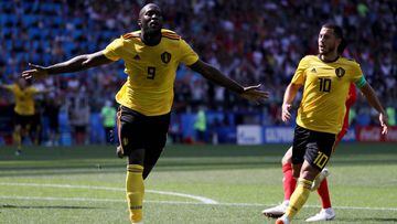 Lukaku comanda goleada de Bélgica