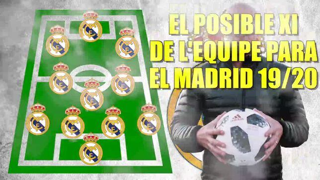 El XI del Madrid que viene, según L'Équipe: 5 fichajes millonarios