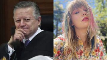 Ministro Arturo Zaldívar recibe pastel de Taylor Swift por el Día del Padre