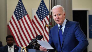 Biden set to lay out his six trillion-dollar budget proposal for 2022 on Friday which seeks to put the US economy on better financial footing over time.