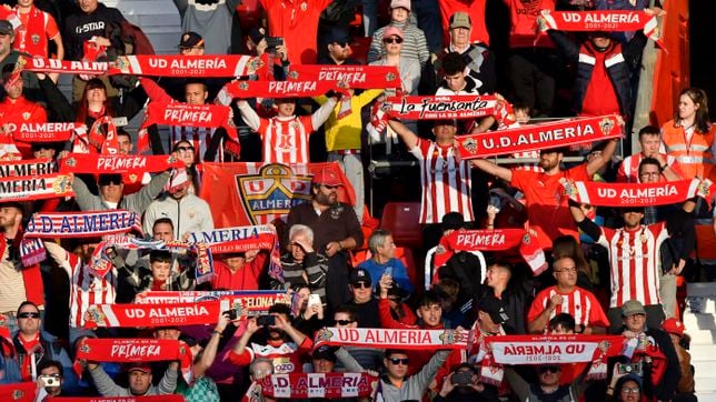 Habrá lleno en el Almería-Valencia