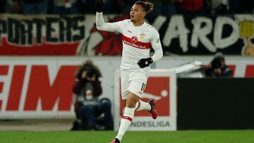 Juan José Perea marca en la derrota del Stuttgart ante el Bayern