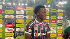 Jhon Arias puso en ventaja a Fluminense ante Palmeiras.
