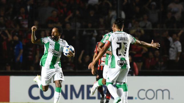 Nacional remonta en su debut en Libertadores y vence a Patronato
