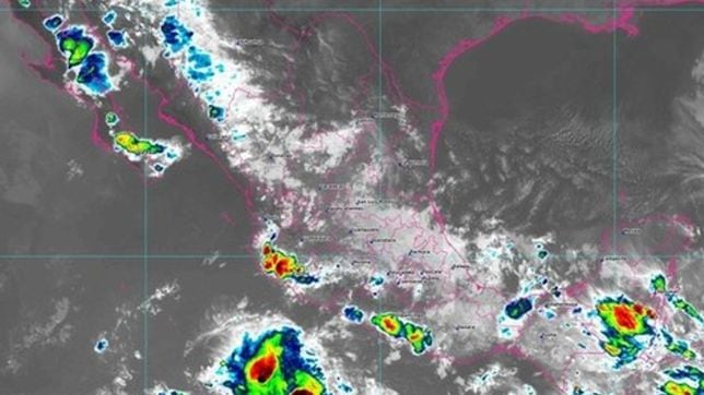 Huracán Orlene: así llega a México y estados afectados