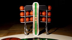 Burton MINE77 x Celtics Floor Board. A rideable piece of sports history built with The Garden’s iconic parquet flooring. Only 77 are available.