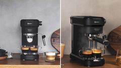 Tenemos una cafetera ‘espresso’ capaz de preparar dos cafés automáticamente y a la vez
