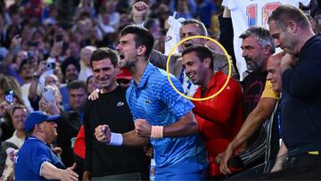 ¿Quién es el español del equipo de Novak Djokovic?